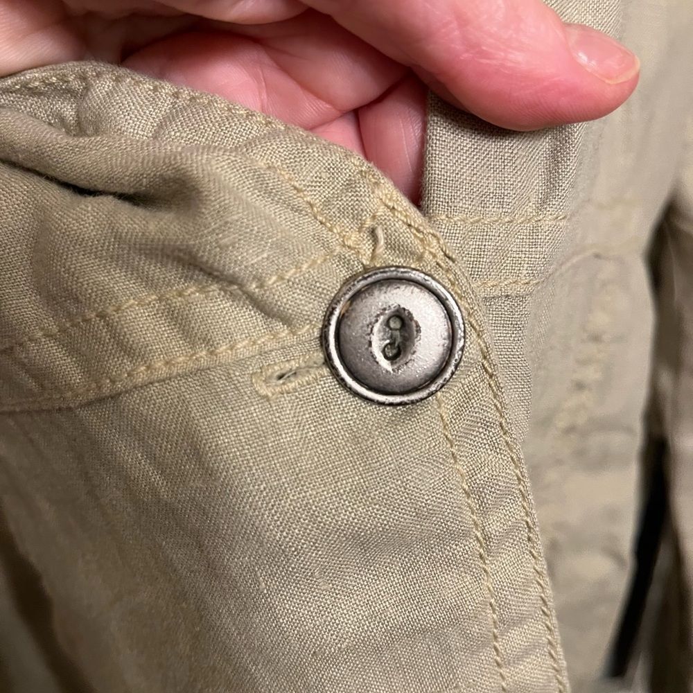 Johnny Was Light Green Jacket - Picture 5 of 15